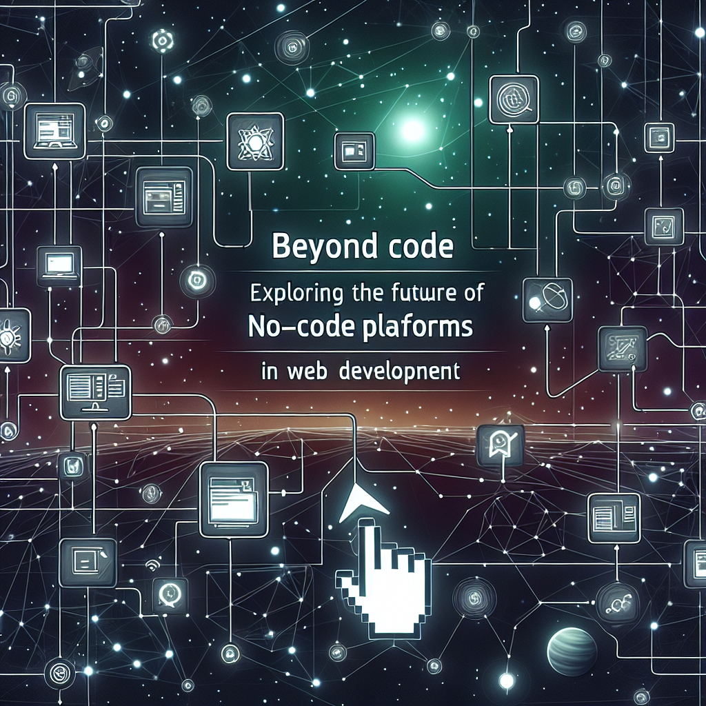 Beyond Code Exploring the Future of No-Code Platforms in Web Development