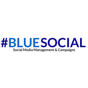 #Blue Social Agency logo